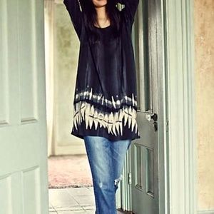 Anthropologie Tracy Reese Seva Crepe Tunic