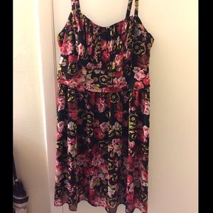 Torrid flower dress size 2