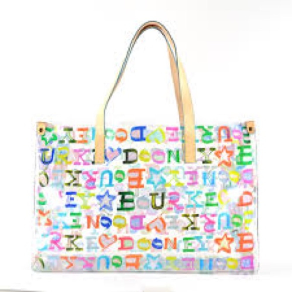 Dooney & Burke Clear Tote Bag / Purse