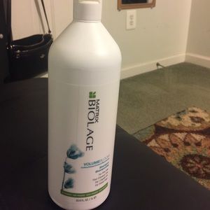 < quarter used Biolage Volume Bloom shampoo