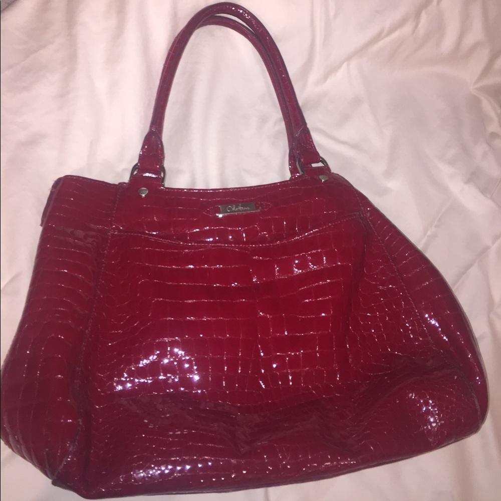 Red Cole Haan Leather Bag