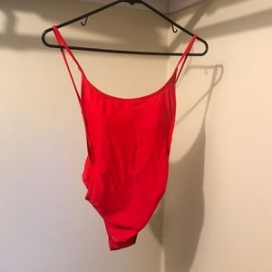 SunnyCo Red Swimsuit