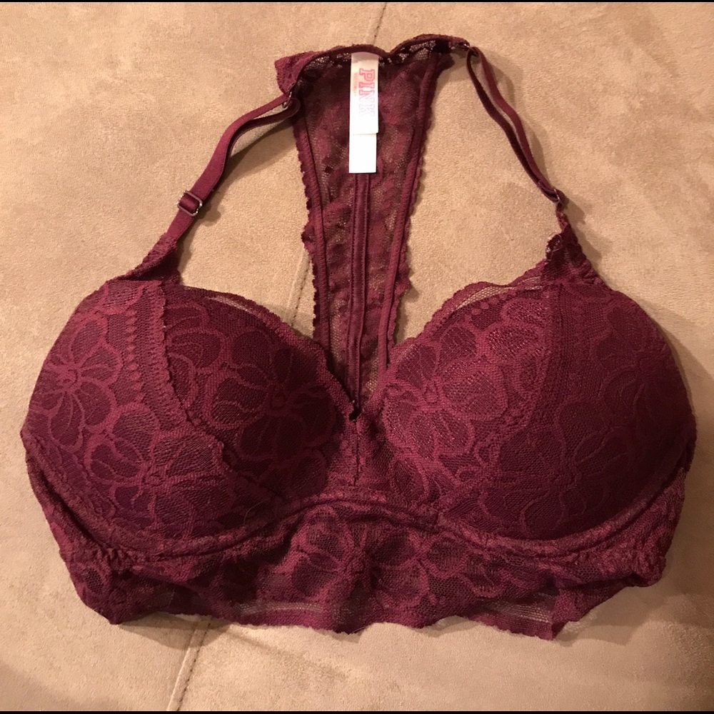 PINK padded bralette