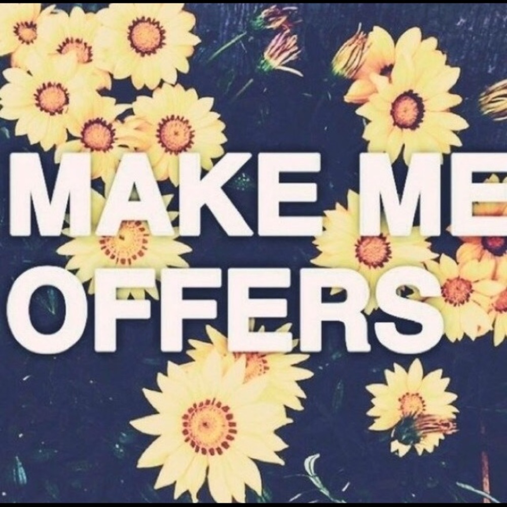 Don't like the price? Make an offer!! 😊🌻
