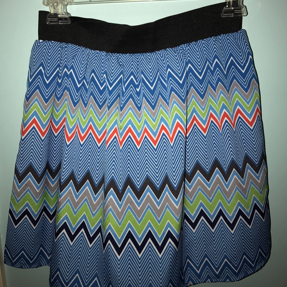 Chevron skirt