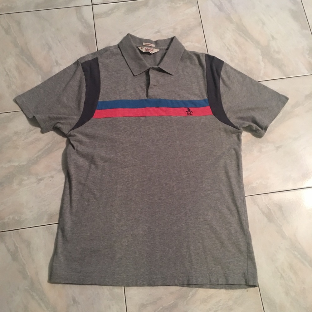 2 button collared penguin 🐧 shirt