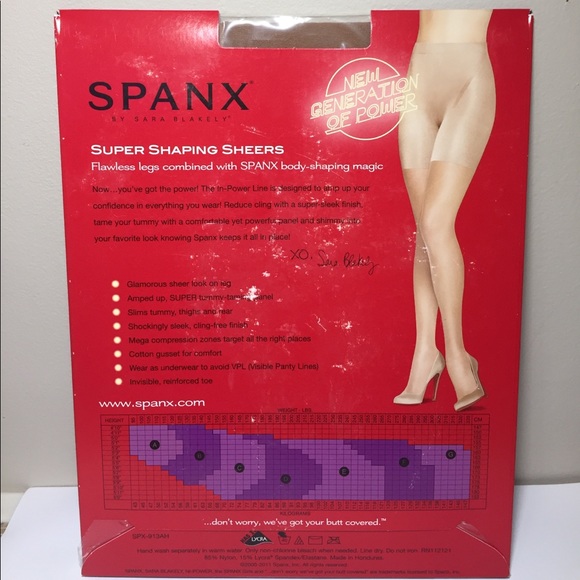SPANX Intimates & Sleepwear Spanx In Power Line Super Shaping Sheer
