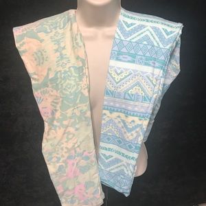 Set of 2 LuLaRoe OS leggings