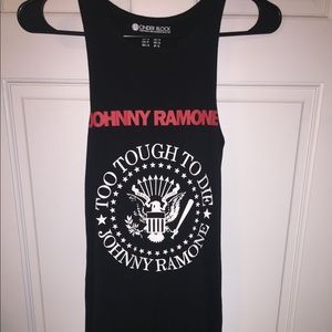 Short, Fitted Rocker Dress