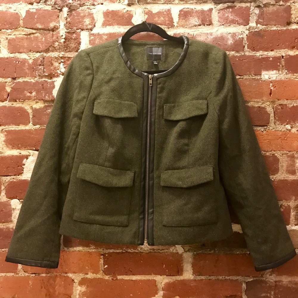 🚨SALE🚨LIKE NEW The Limited PETITE Wool Jacket