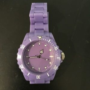 Purple Fossil Watch
