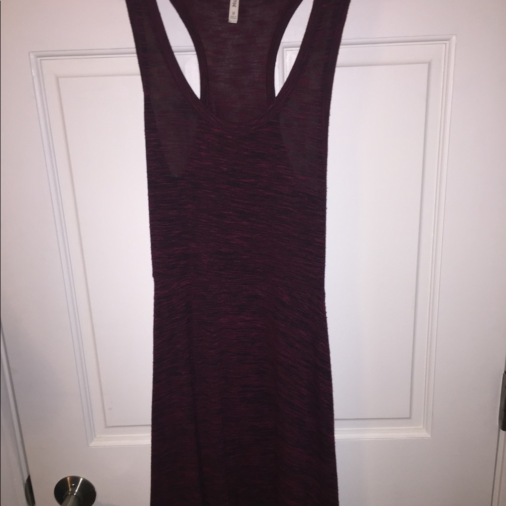 Burgundy Skater Dress