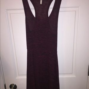 Burgundy Skater Dress