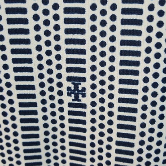 Authentic Tory Burch  navy blue blouse - Picture 2 of 8