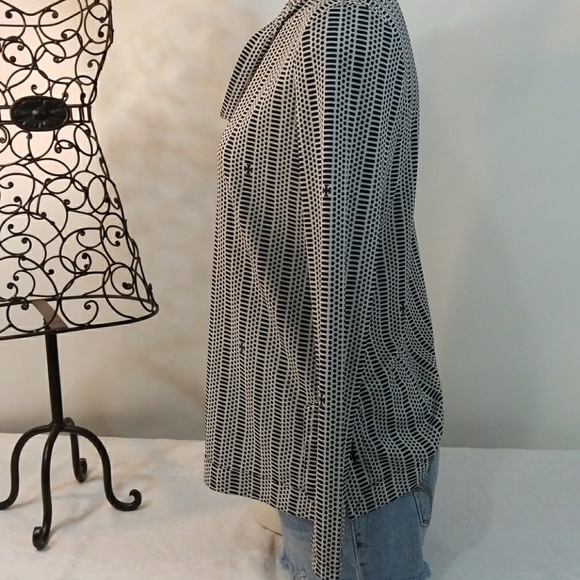 Authentic Tory Burch  navy blue blouse - Picture 4 of 8