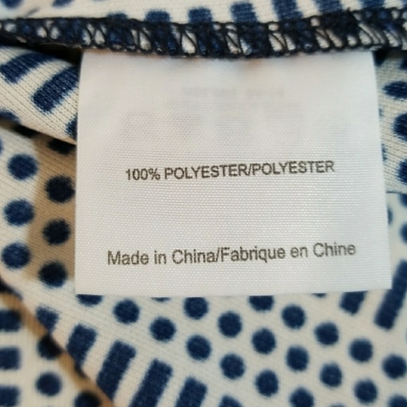 Authentic Tory Burch  navy blue blouse - Picture 8 of 8