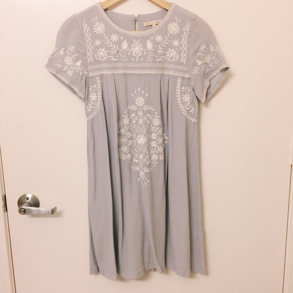 UO embroidered dress