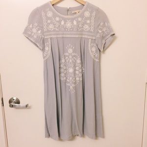 UO embroidered dress