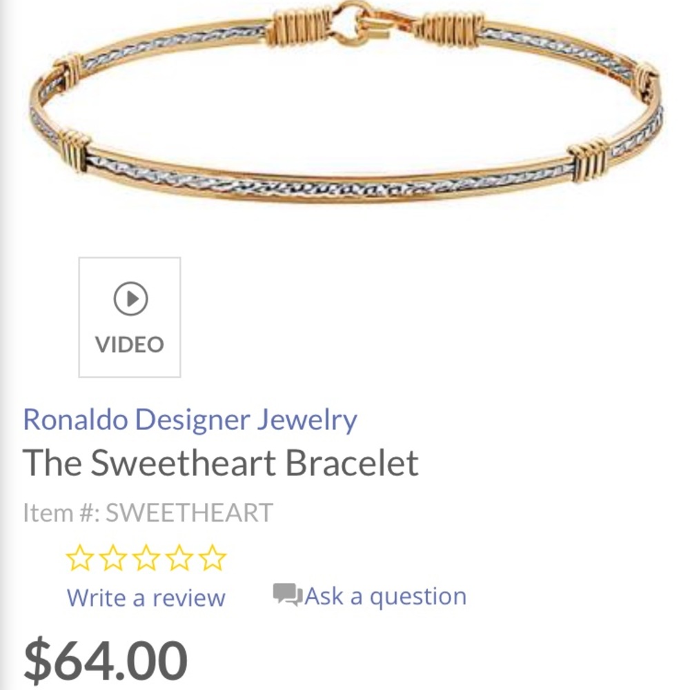 Ronaldo Sweetheart Bracelet