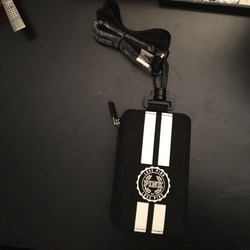 Victoria's Secret pink lanyard
