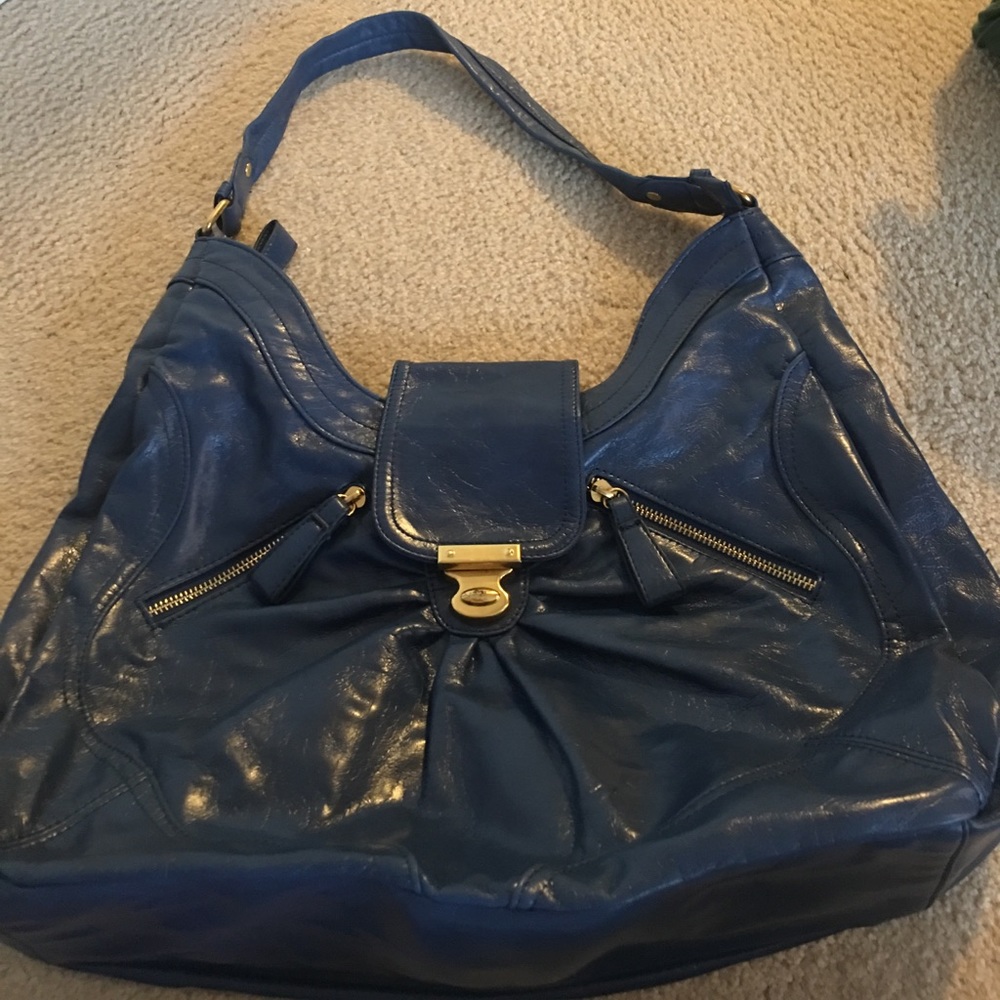 Cesca blue purse