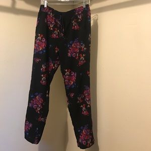 Floral Thin material Pants