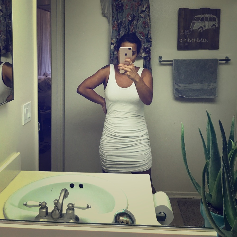 White pencil dress from Express!