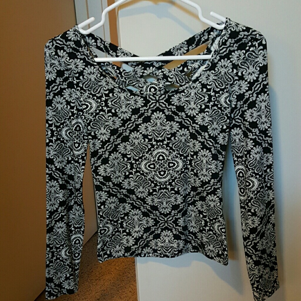 Strappy back crop top