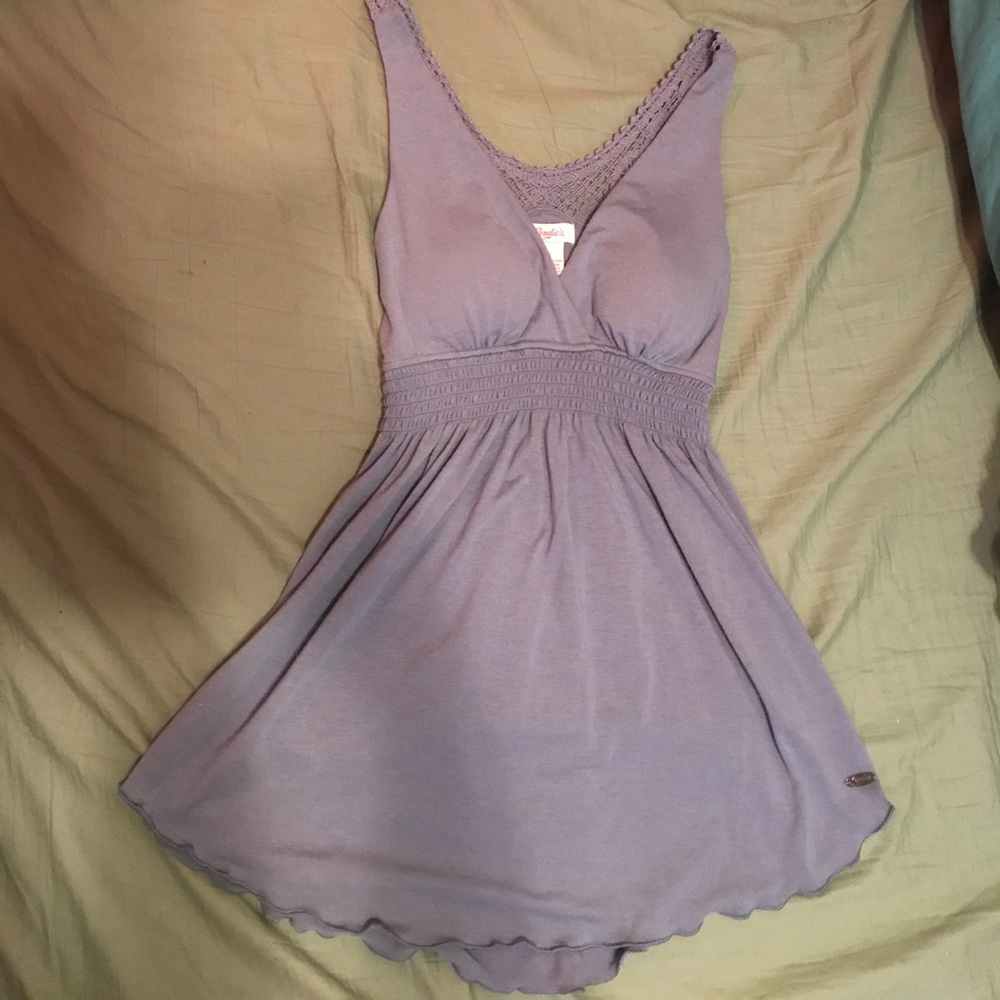 Light blue candies embroidered tank.