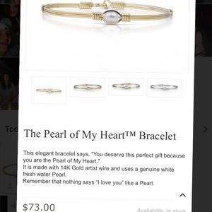 Ronaldo The Pearl of my Heart bracelet