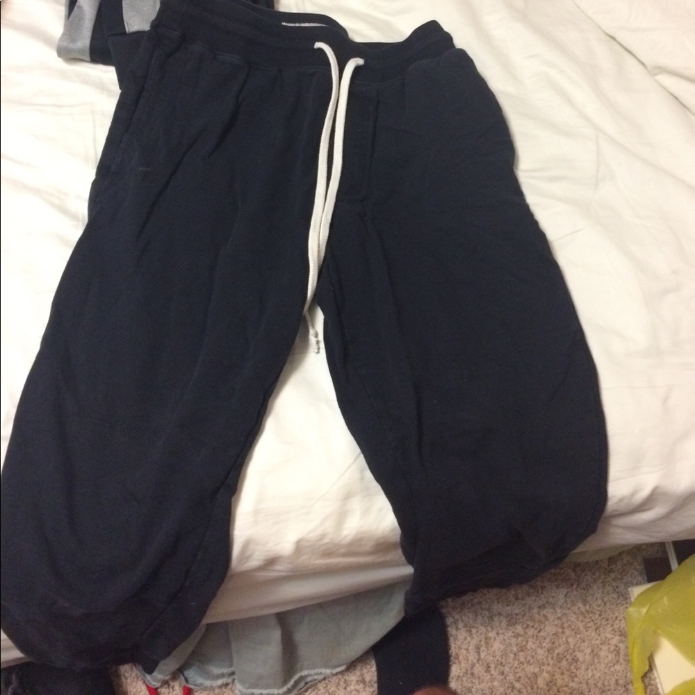 Black joggers