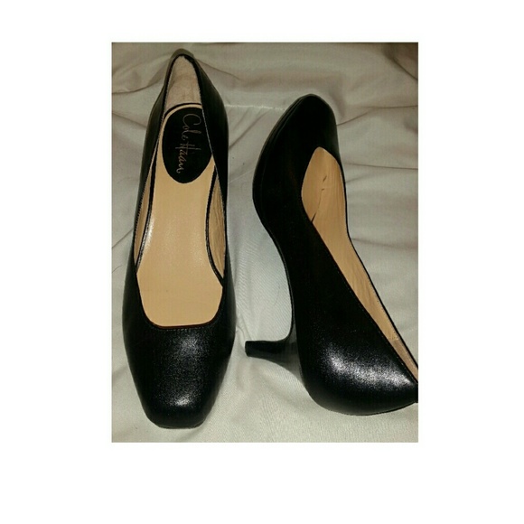 Cole Haan Nike Air Black Heels - Picture 1 of 4