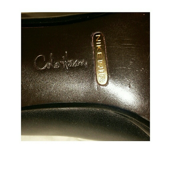 Cole Haan Nike Air Black Heels - Picture 4 of 4