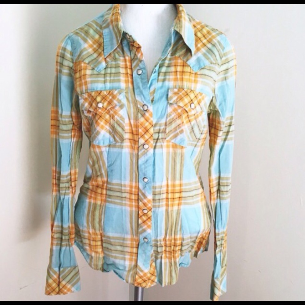 True religion button down shirt