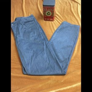 Gap Grey Twill Ankle Straight Leg Pants Size 00