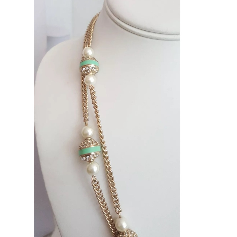 REDUCED-J. Crew Fireball, Pearl, Rhinestone NL - Picture 4 of 9