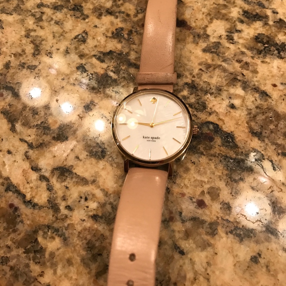 Tan Kate Spade watch