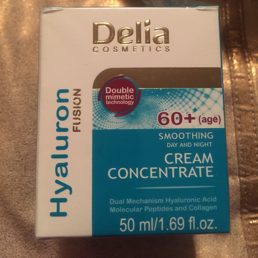 Delia cosmetics hyaluron fusion cream for 60+