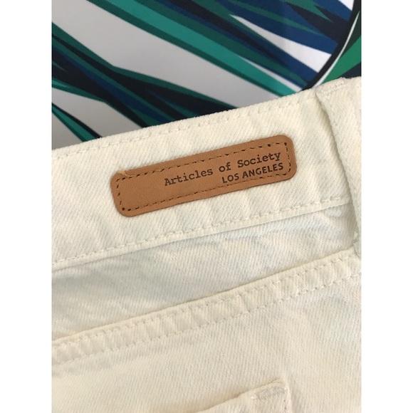 ARTICLES OF SOCIETY Bonita Girlfriend Jeans | Wht - Picture 4 of 4