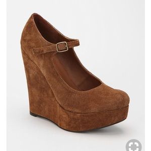 Kimchi Blue Mary Jane Wedge Platform