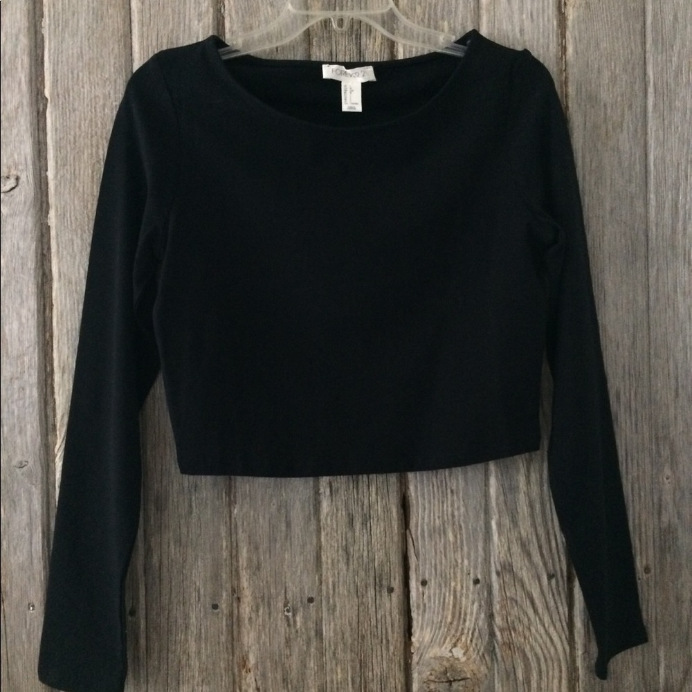 Long sleeve CROP TOP