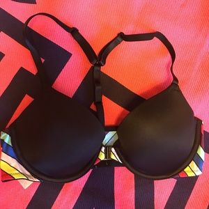 Pink bra
