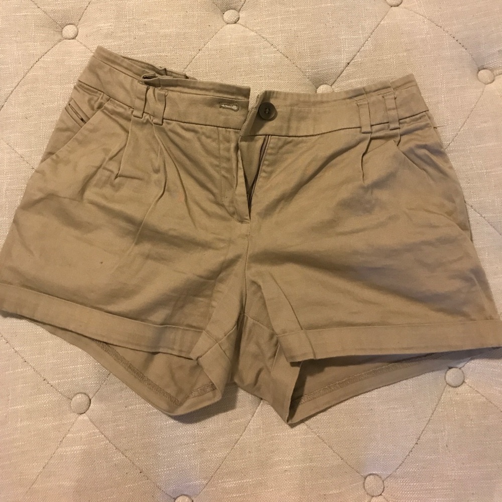 Tan shorts from H&M
