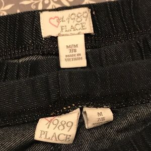 Denim colored Capri leggings