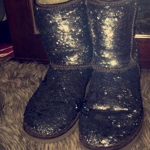 Color Changing Sparkle Ugg Boots
