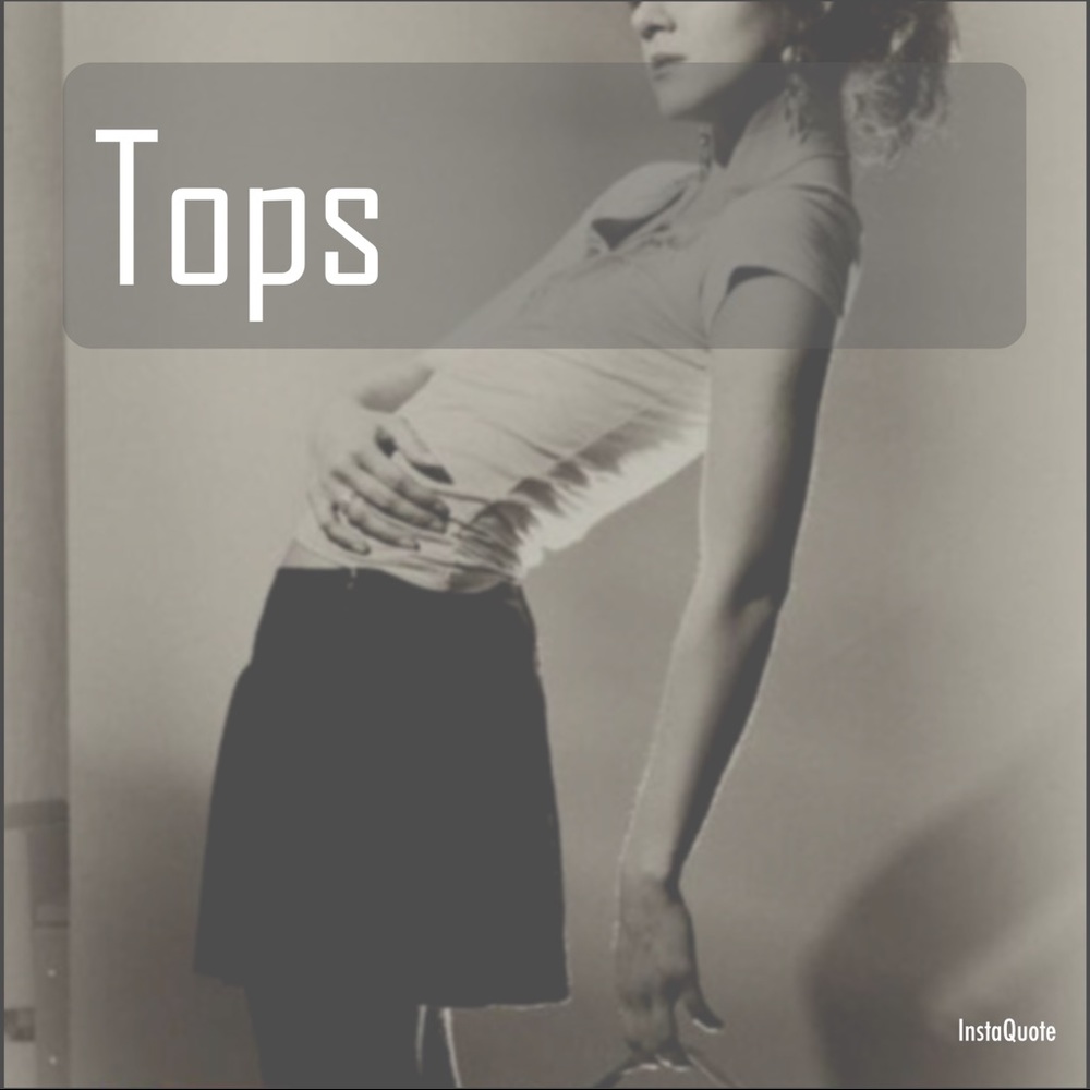 👔👚👕 TOPS beyond this point!