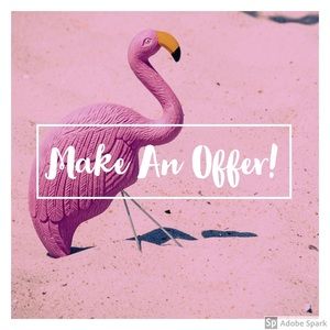 Don't like a price? Make an offer! 😁