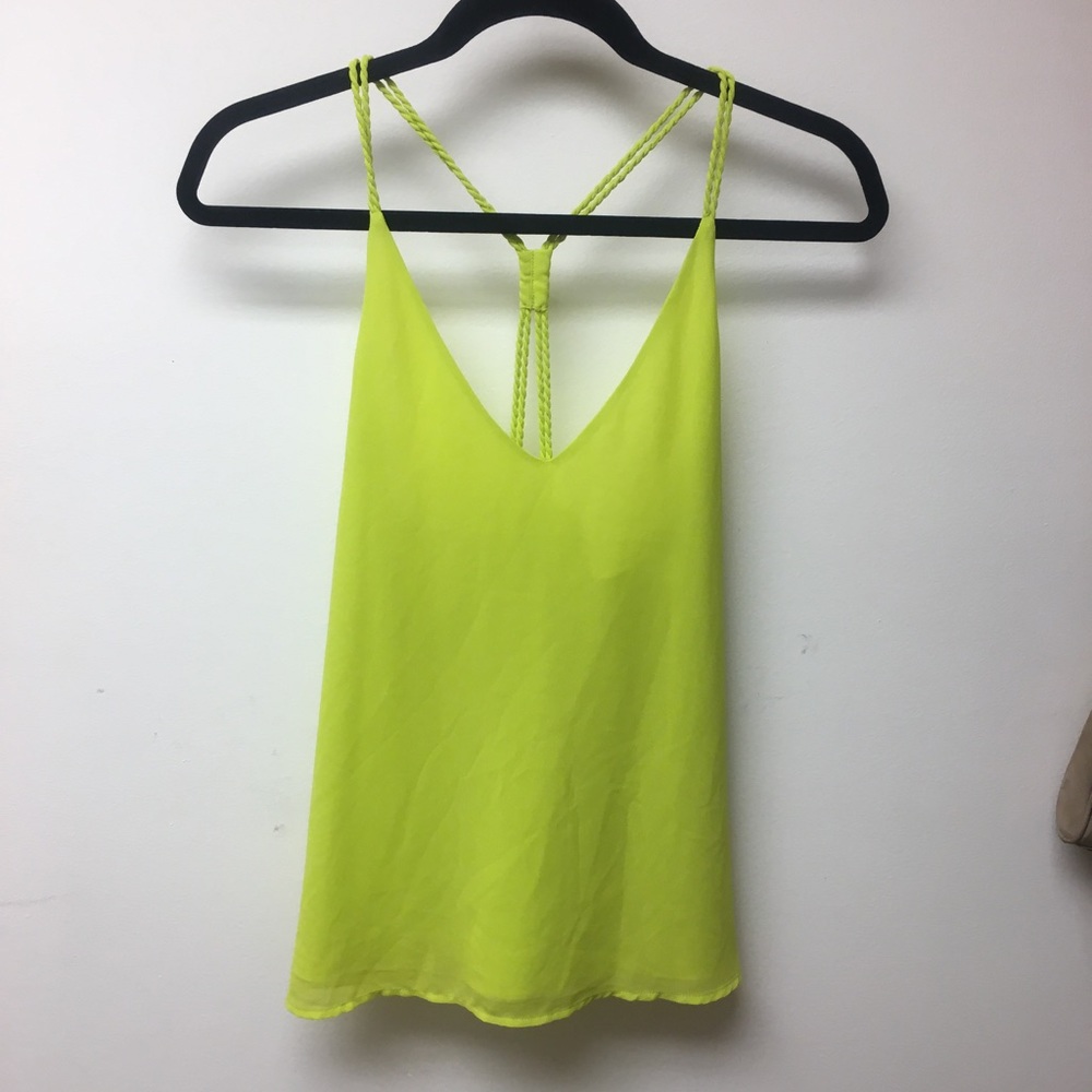 Lime Green Tank Top