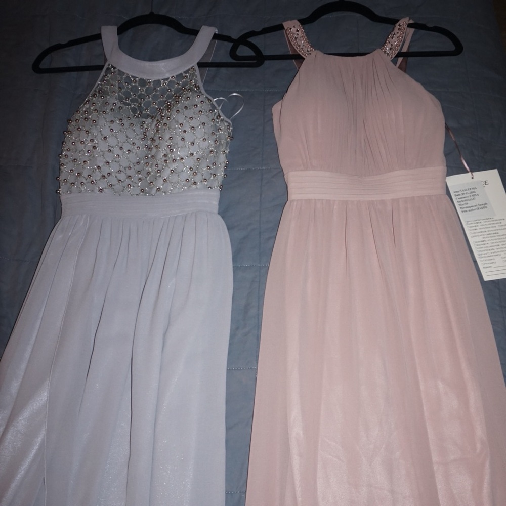 Long dresses (prom, wedding, formal)