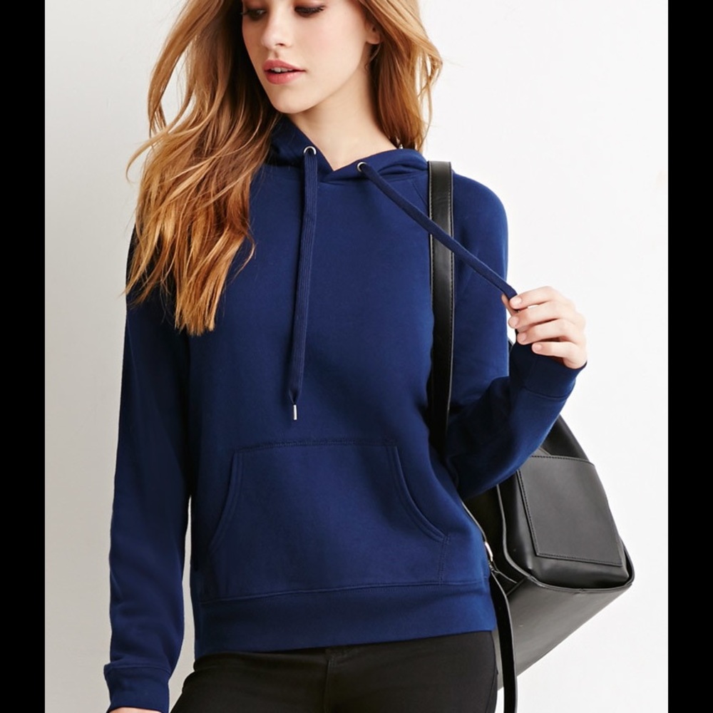 Forever 21 navy hoodie